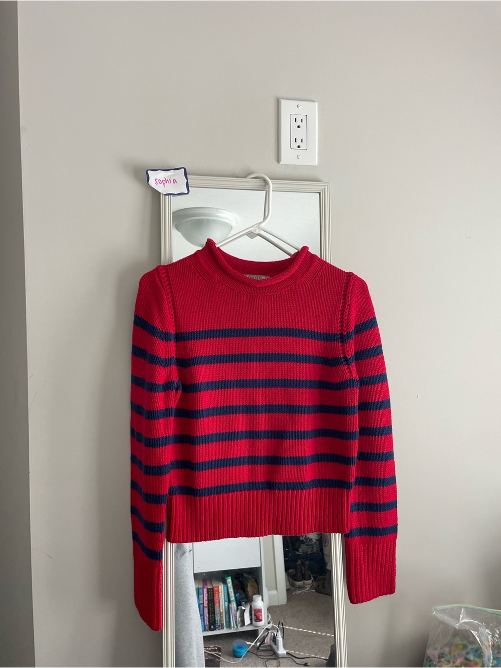 J Crew Heritage Cotton Rollneck Sweater